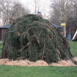 Osterfeuer in Niederzwehren-Kassel