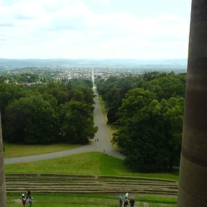 Reisfeld zur documenta am Schloss Wilhelmshöhe