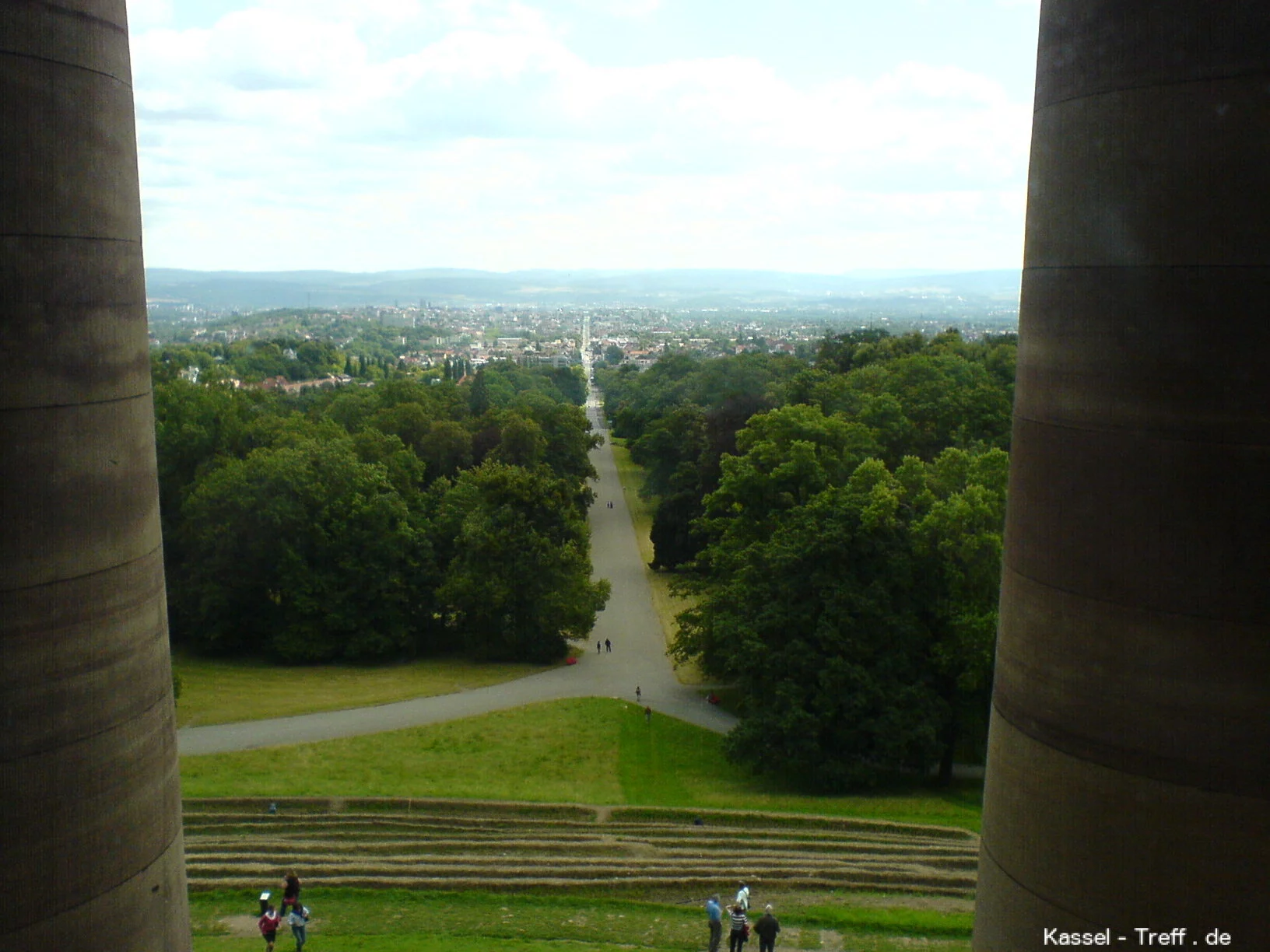 Reisfeld zur documenta am Schloss Wilhelmshöhe